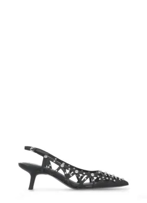 Black Bizarre Slingback