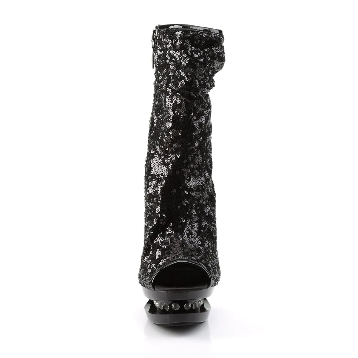 BLONDIE-R-1008 Black Sequins/Black