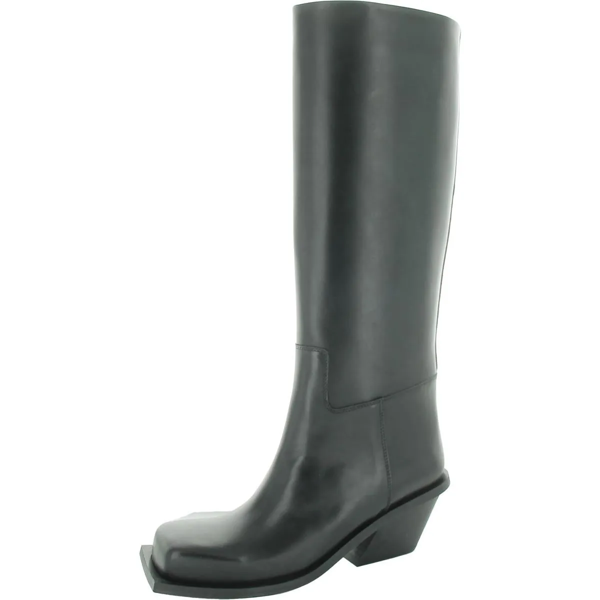 Blondine Womens Leather Tall Knee-High Boots