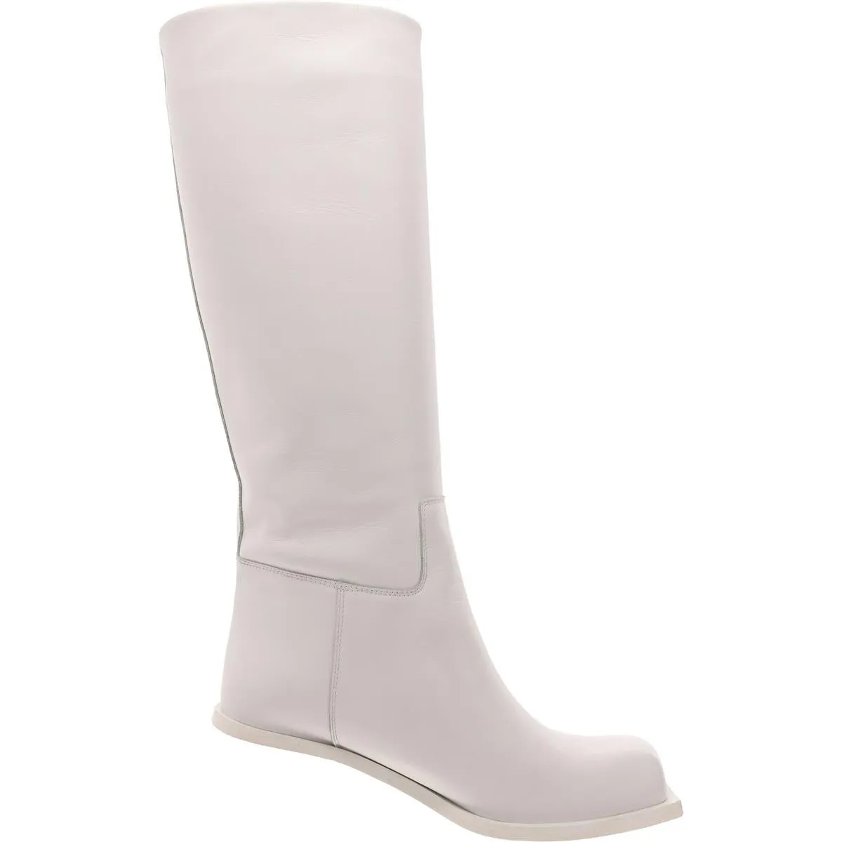 Blondine Womens Leather Tall Knee-High Boots