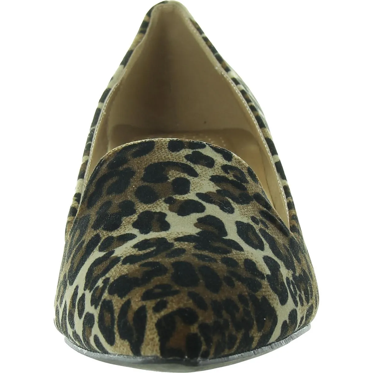 Bobcat Womens Velvet Pointed Toe Kitten Heels