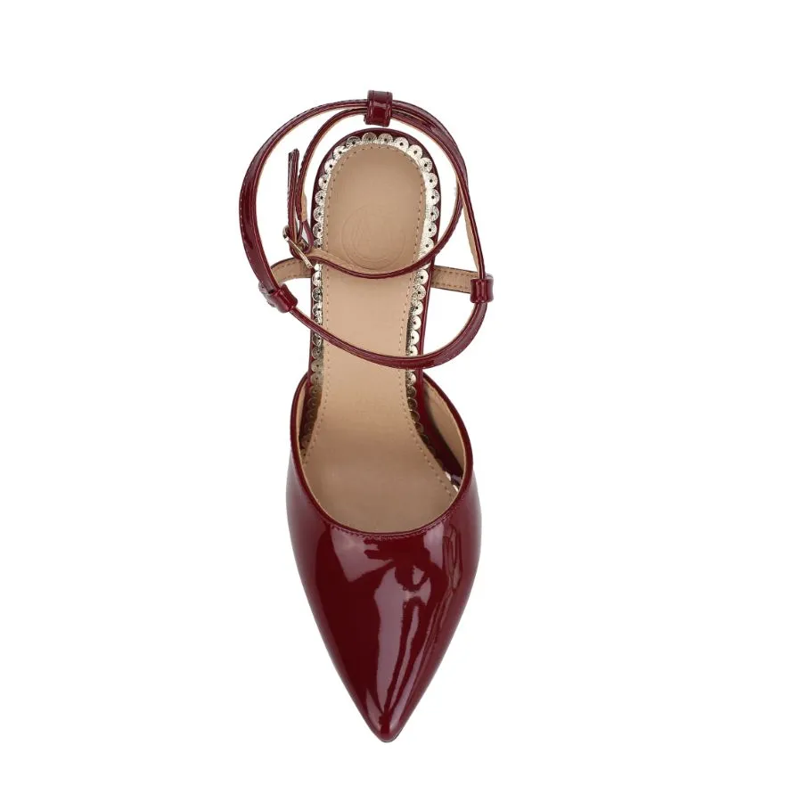 Brianna Women's Thin High Heel with Adjustable Strap