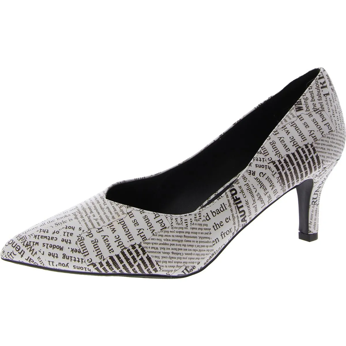 Brianne Womens Metallic Pointed Toe Pumps