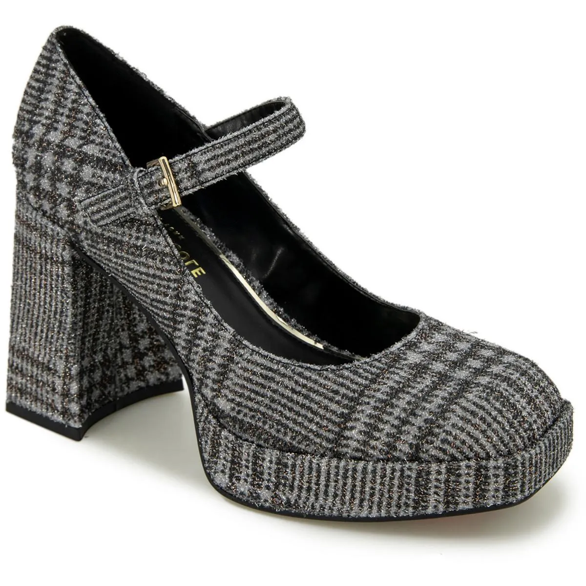 Brynne Womens Glitter Manmade Platform Heels