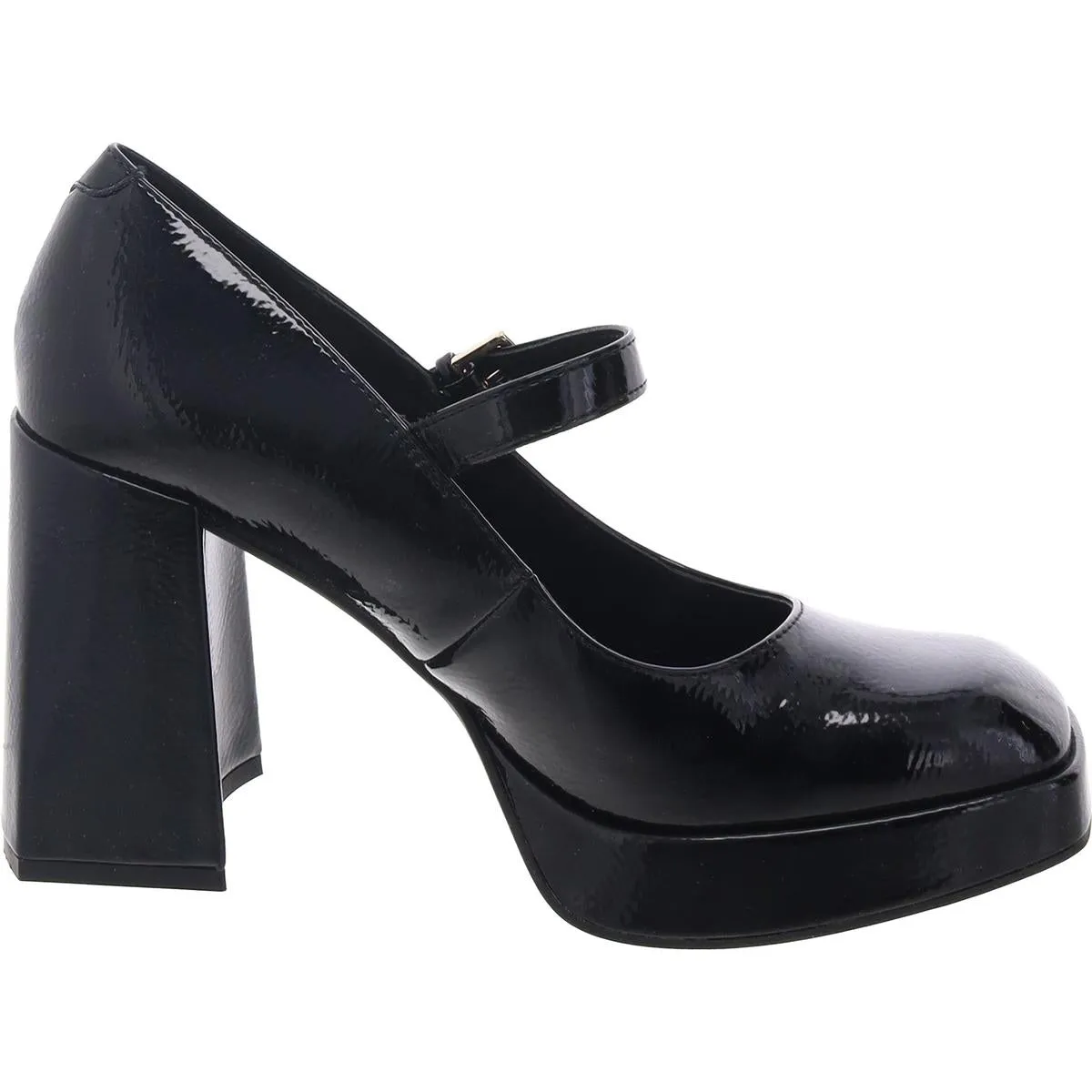 Brynne Womens Glitter Manmade Platform Heels