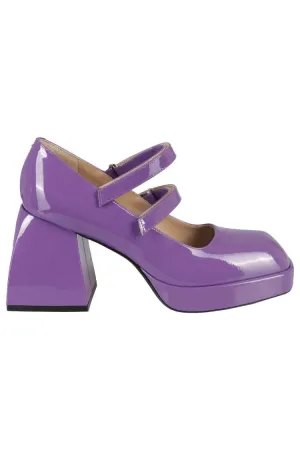 Bulla Babies Lilac Patent Leather Sandals