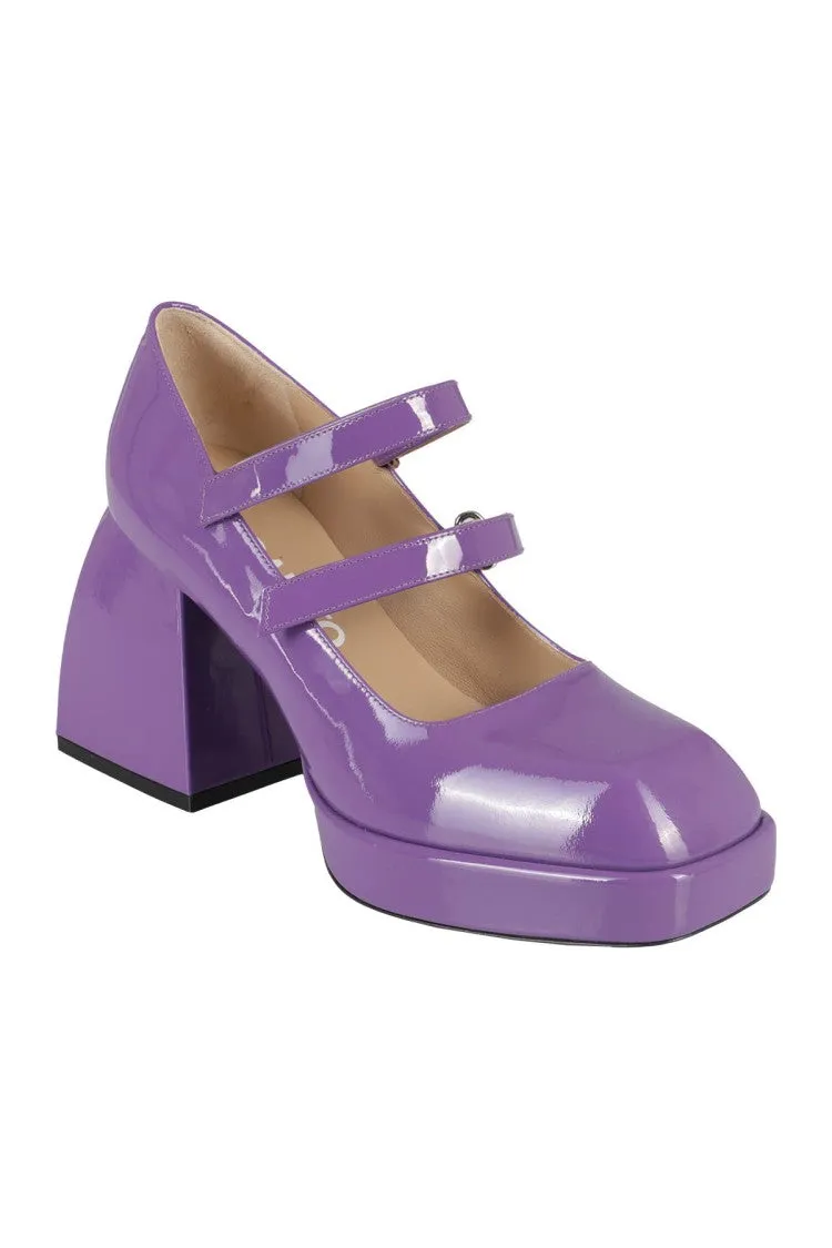 Bulla Babies Lilac Patent Leather Sandals