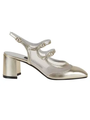 Calf Leather Slingback Shoes