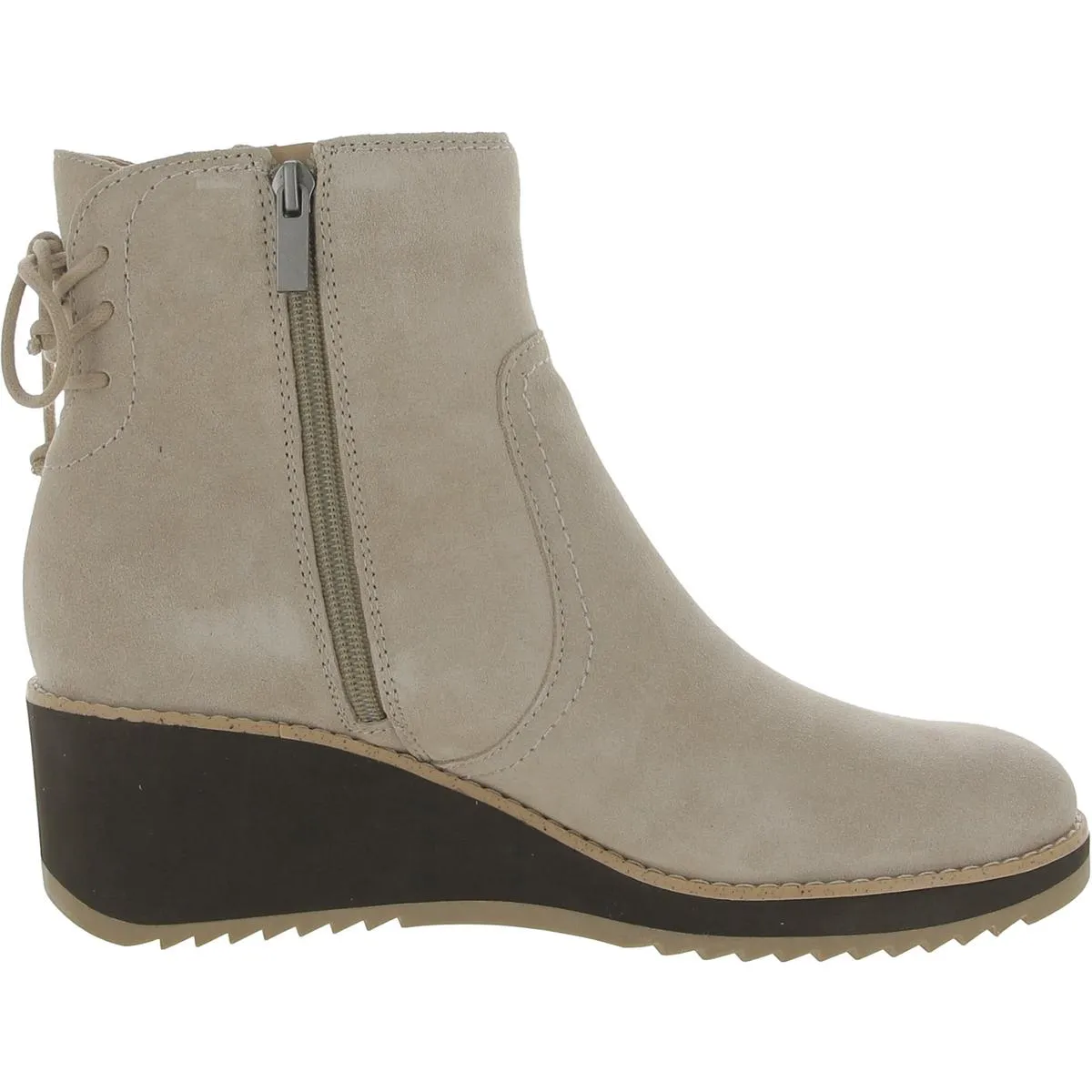 Calia Womens Suede Round Toe Ankle Boots