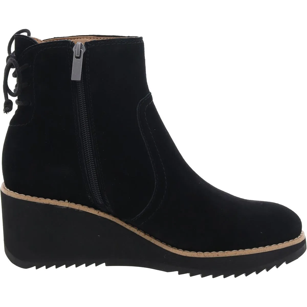 Calia Womens Suede Round Toe Ankle Boots