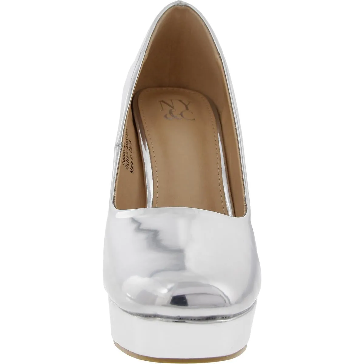 Camila Womens Block Heel Manmade Pumps