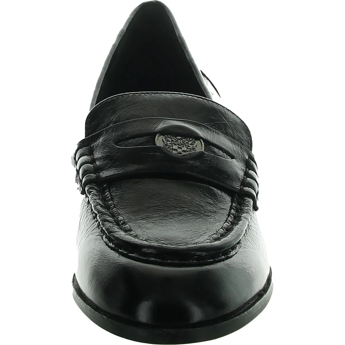 Carissla Loafer Womens Solid Leather Pumps