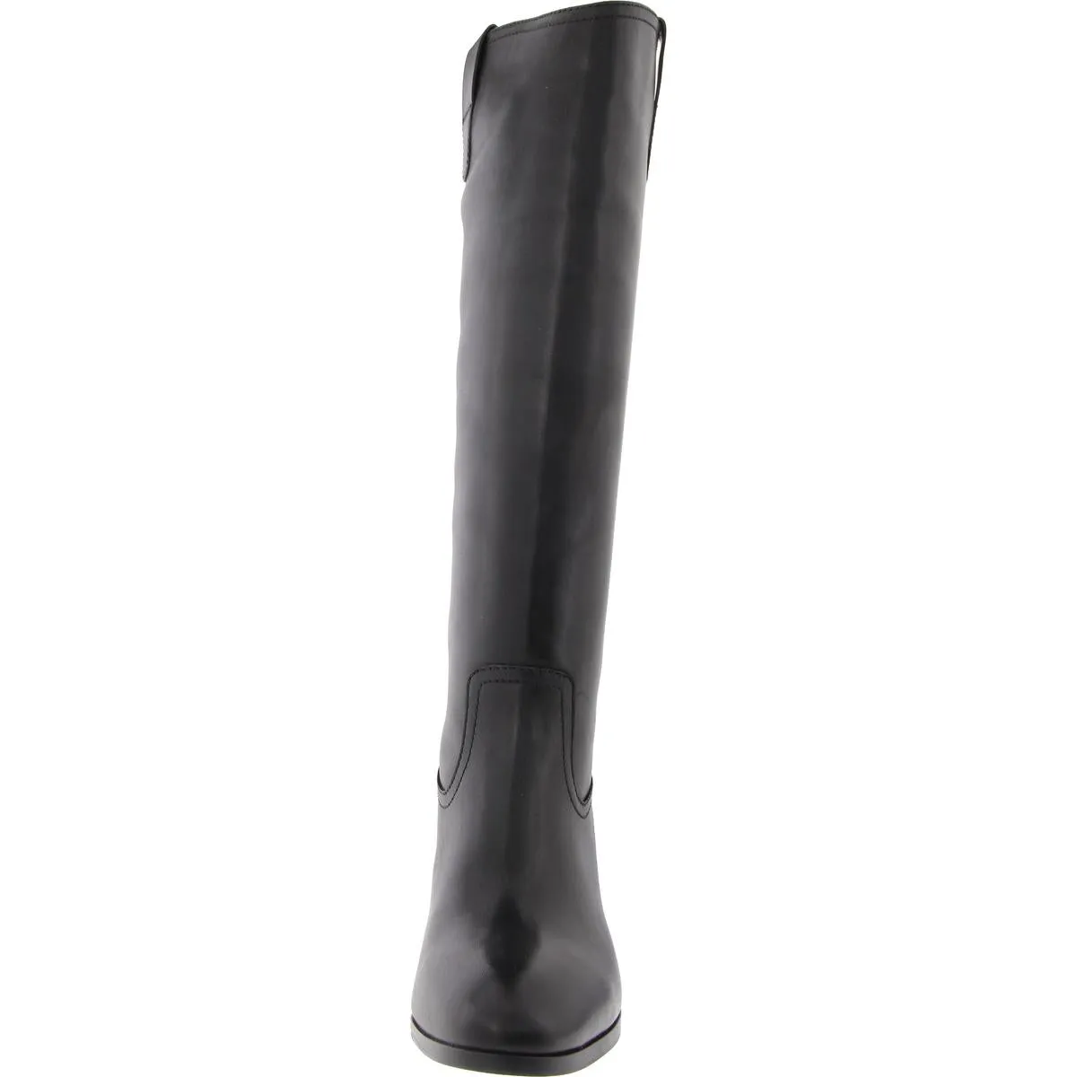 Carla Womens Leather Tall Knee-High Boots