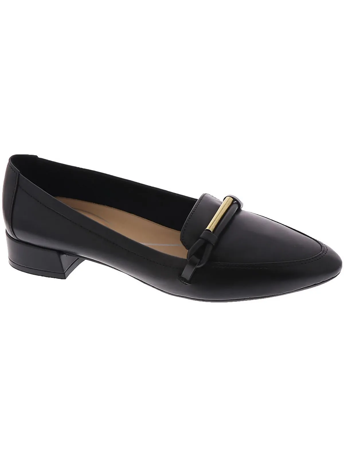 Carlina  Womens Laceless Pointed Toe Pumps