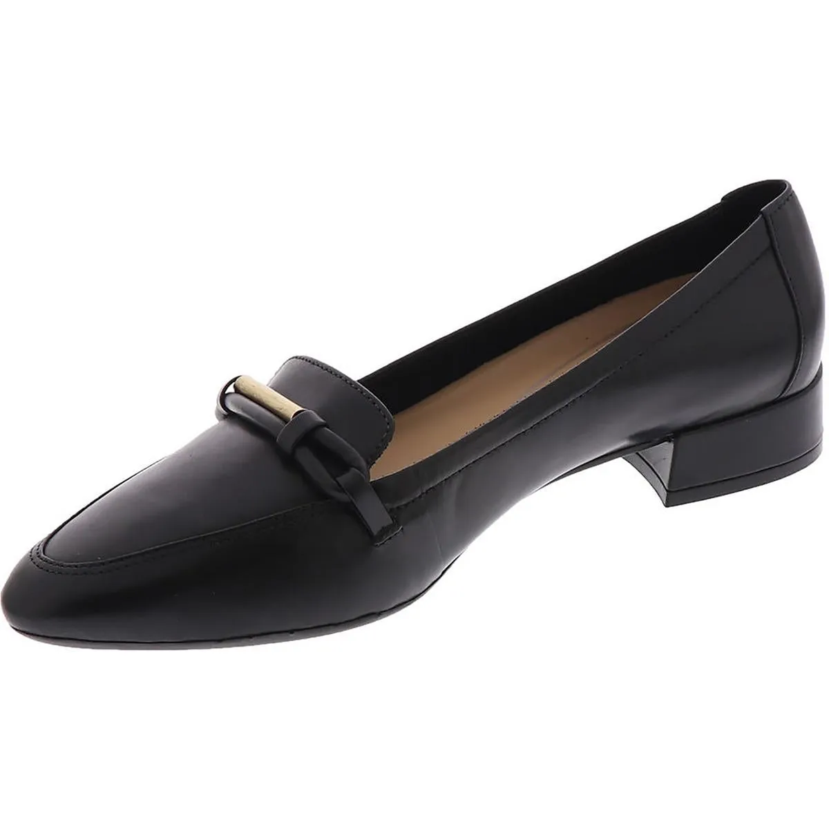 Carlina  Womens Laceless Pointed Toe Pumps