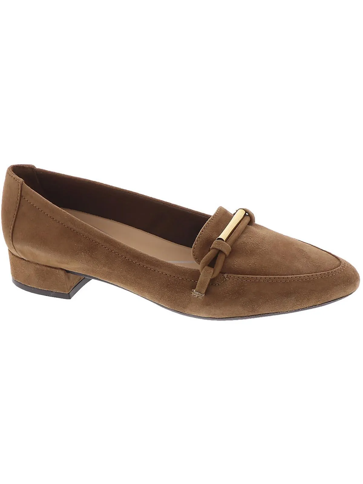 Carlina  Womens Laceless Pointed Toe Pumps