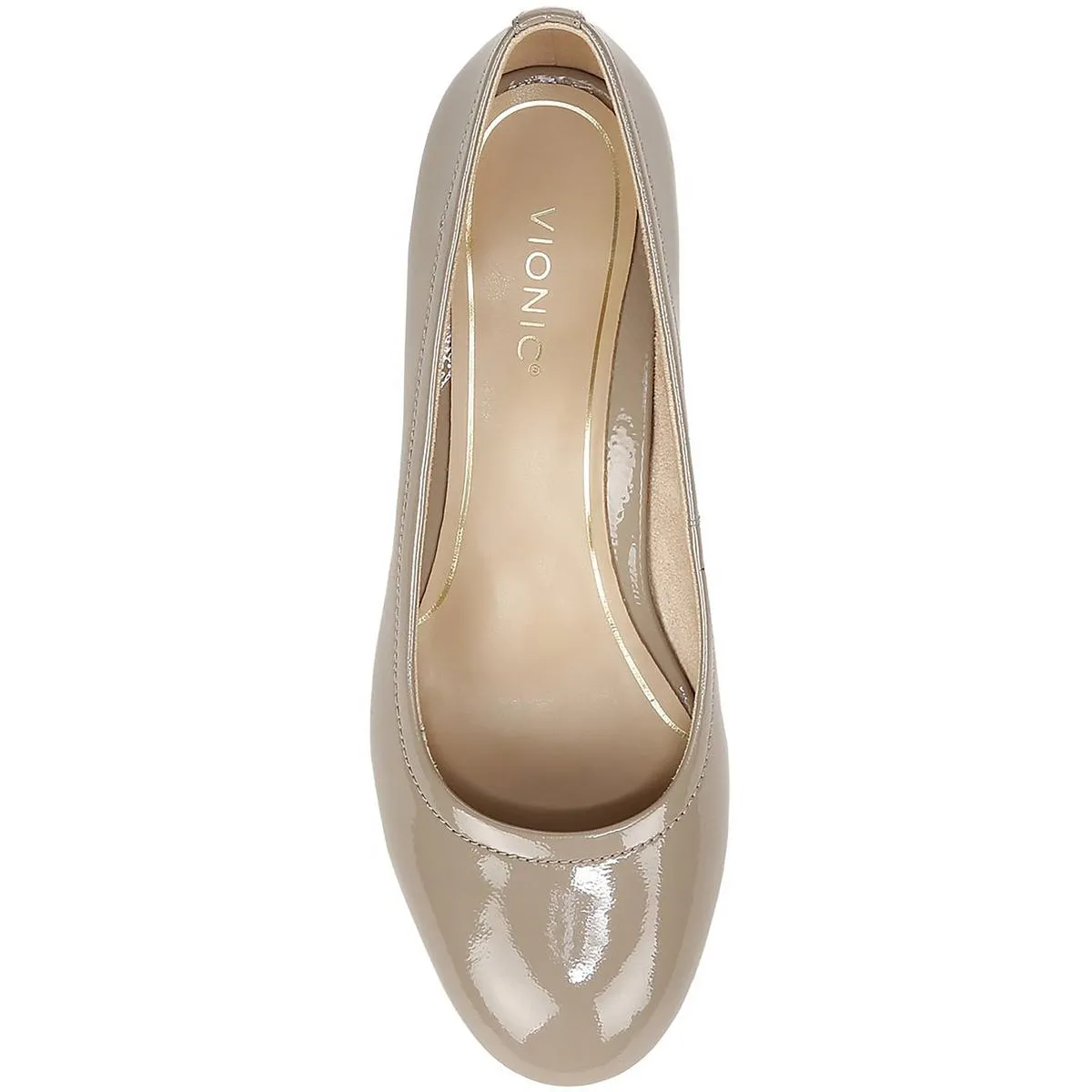 Carmel Womens Patent Leather Textured Block Heels