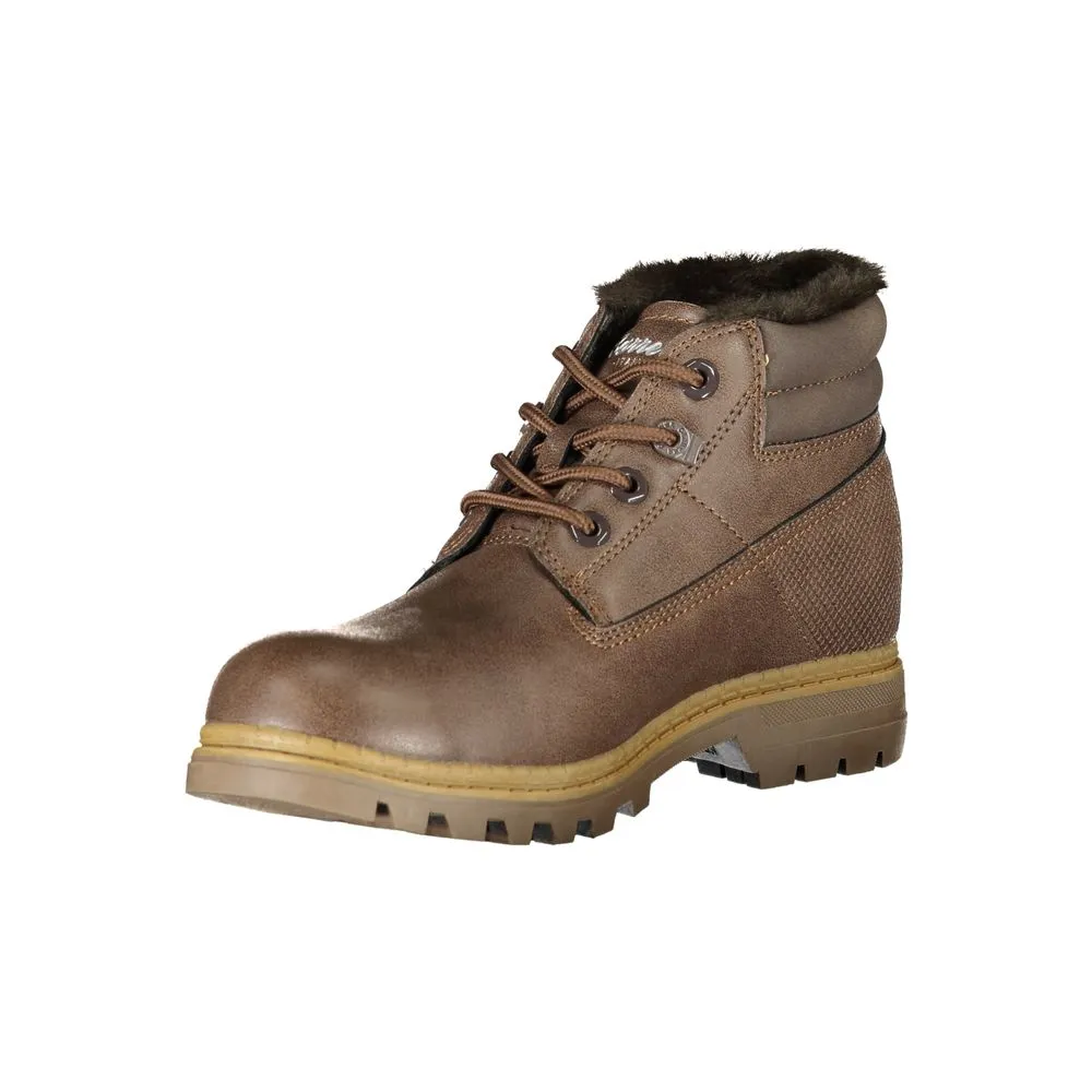 Carrera Chic Lace-Up Boots with Contrast Women's Details