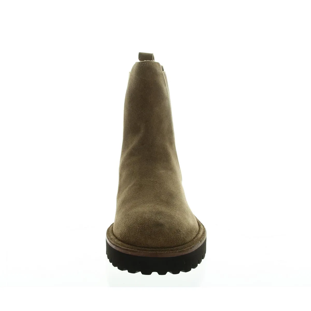 CASHEW Womens Suede Round toe Ankle Boots