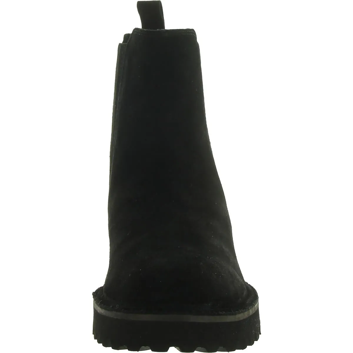 CASHEW Womens Suede Round toe Ankle Boots