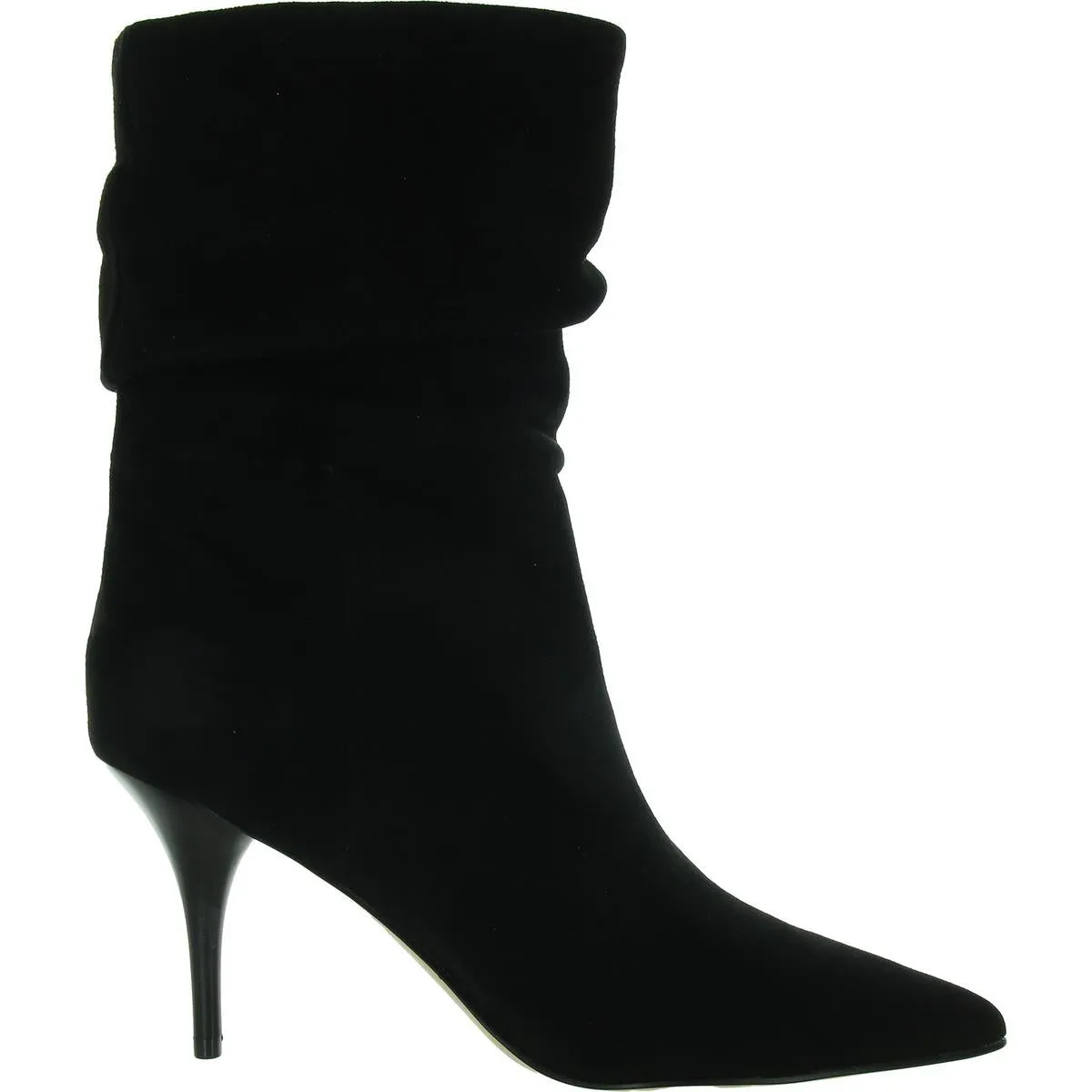 CERINE Womens Suede Mid-Calf Ankle Boots