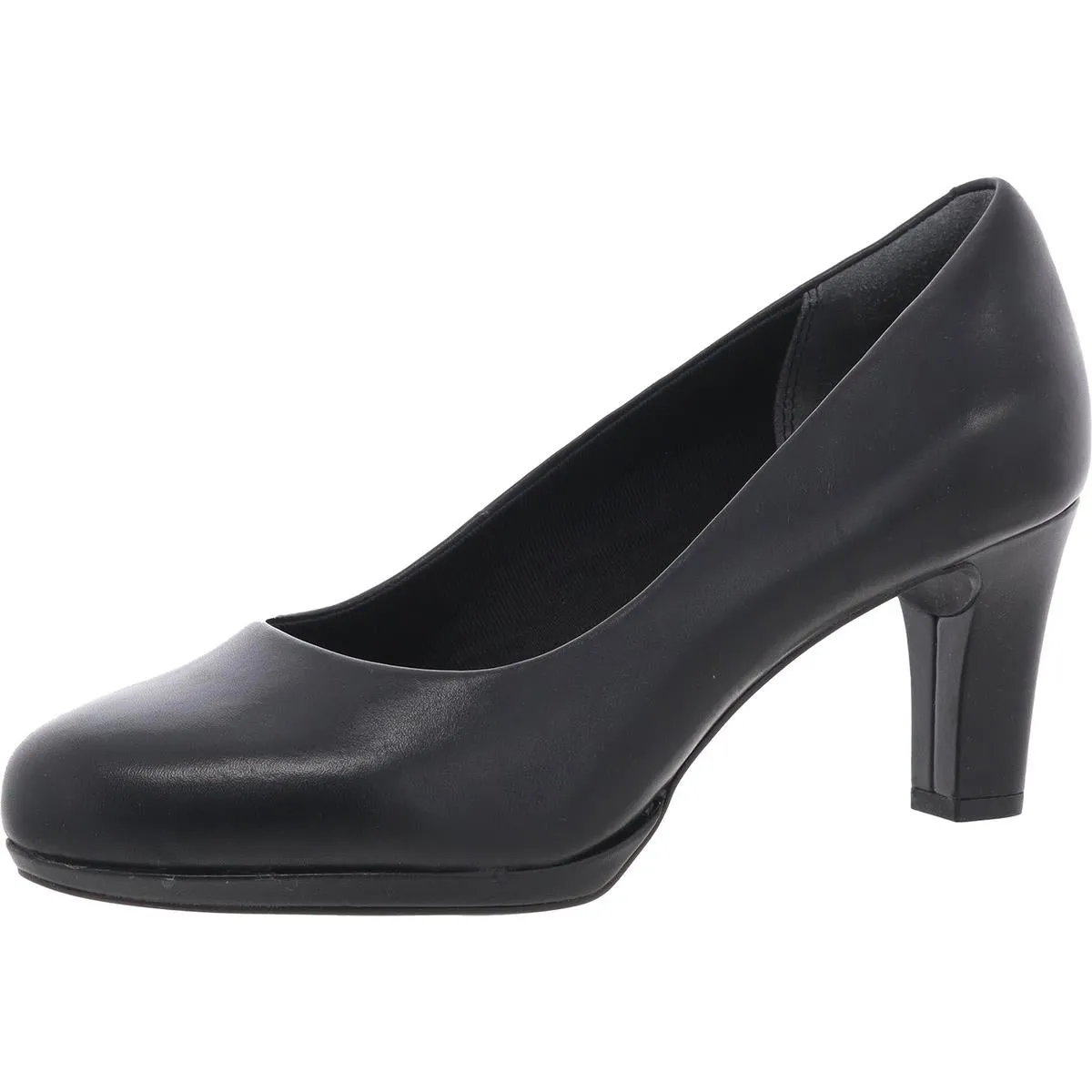 CH2350100317 Womens Padded Insole Leather Pumps
