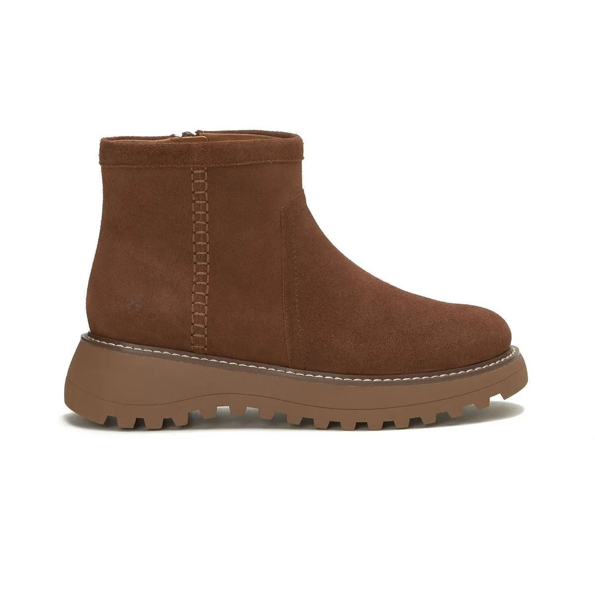 Chameli Womens Suede Ankle Booties