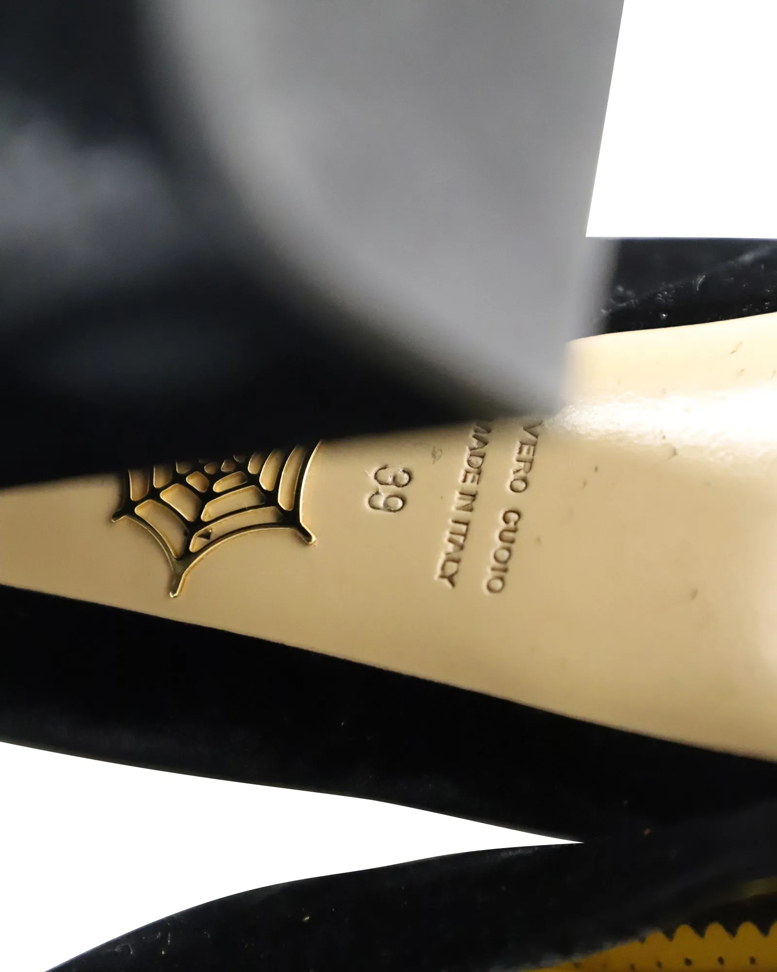 Charlotte Olympia Platform Pumps in Black Velvet