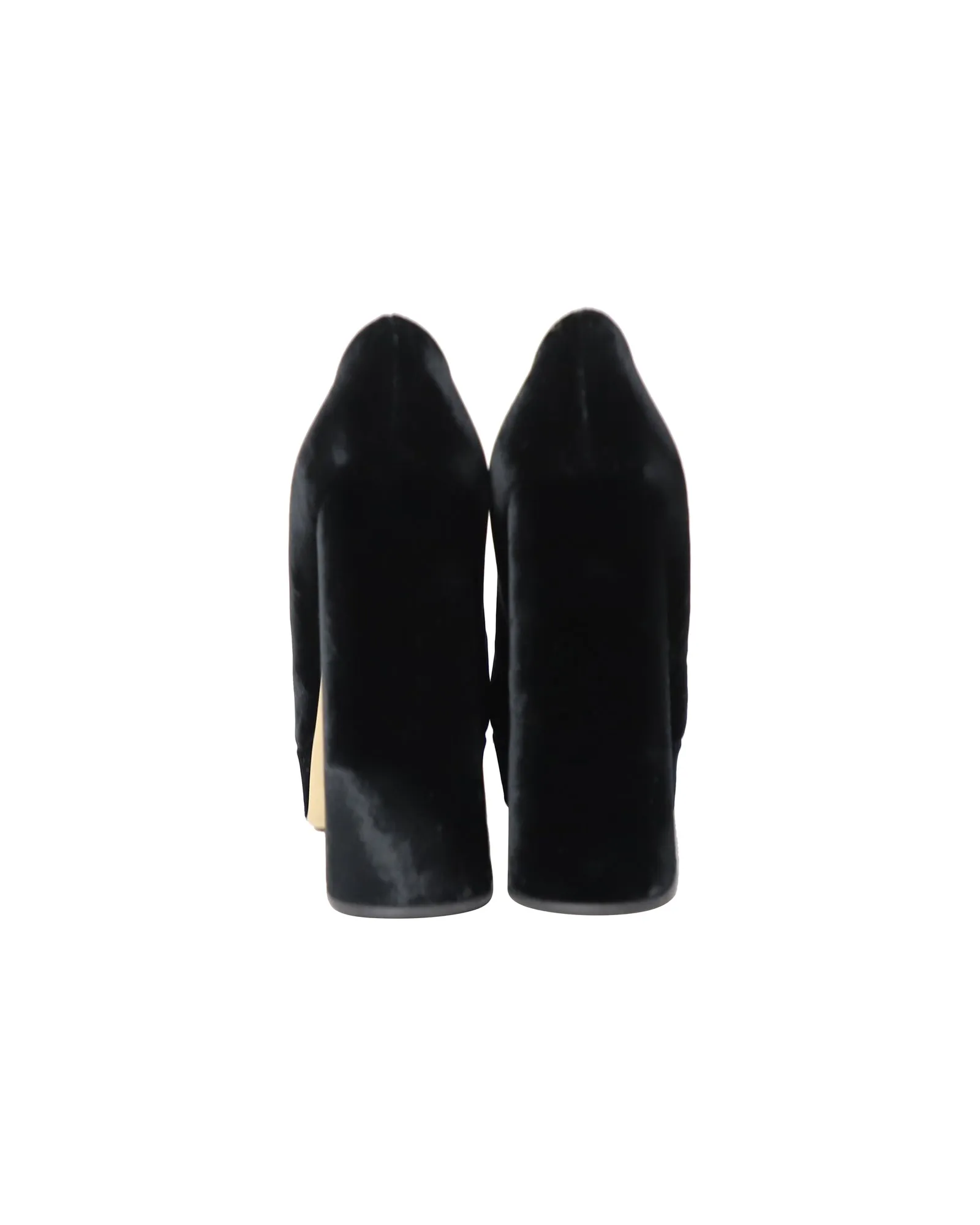 Charlotte Olympia Platform Pumps in Black Velvet
