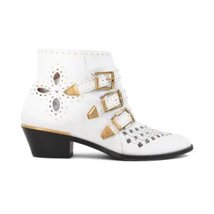 Chloe Susanna Cutout Booties - Women's 40
