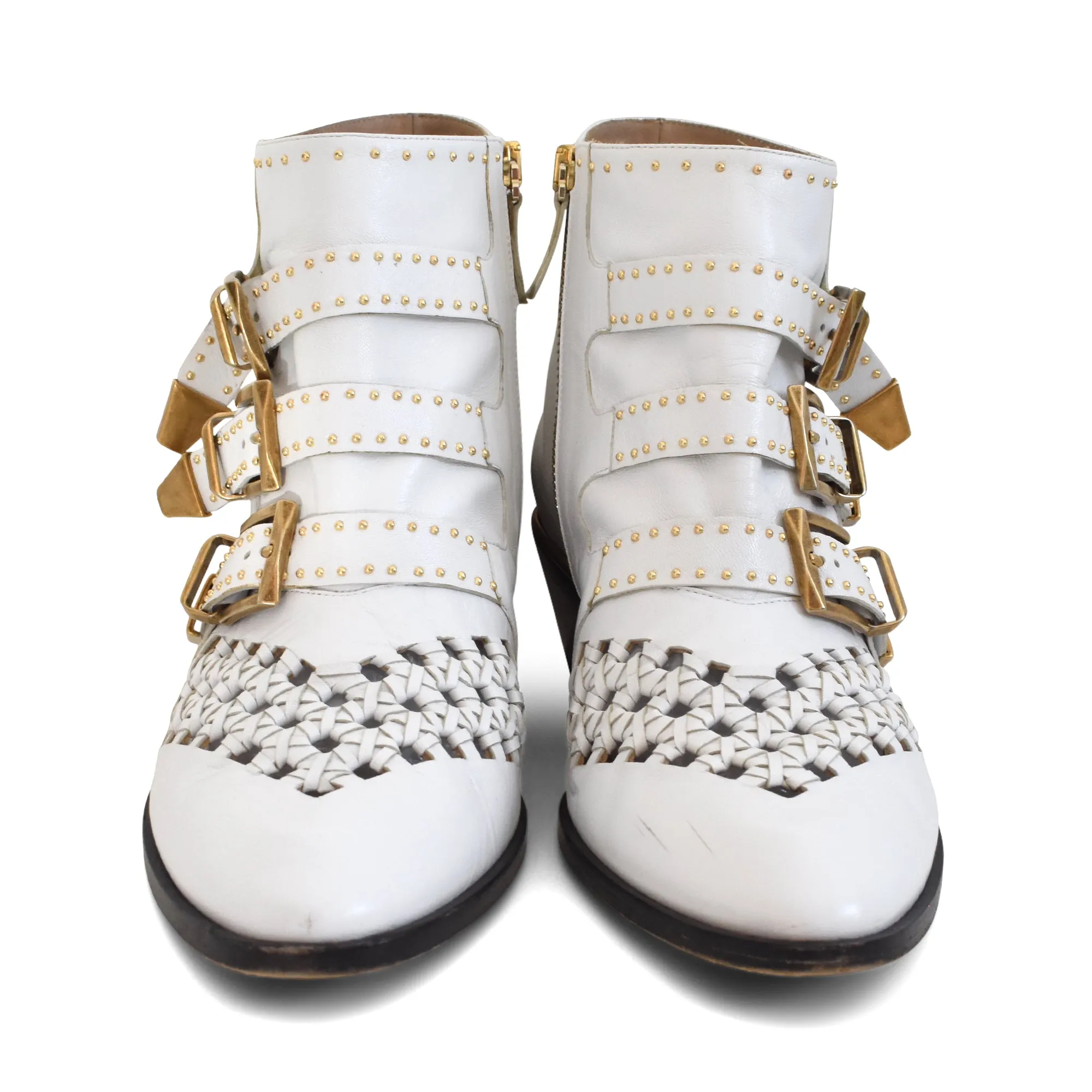 Chloe Susanna Cutout Booties - Women's 40