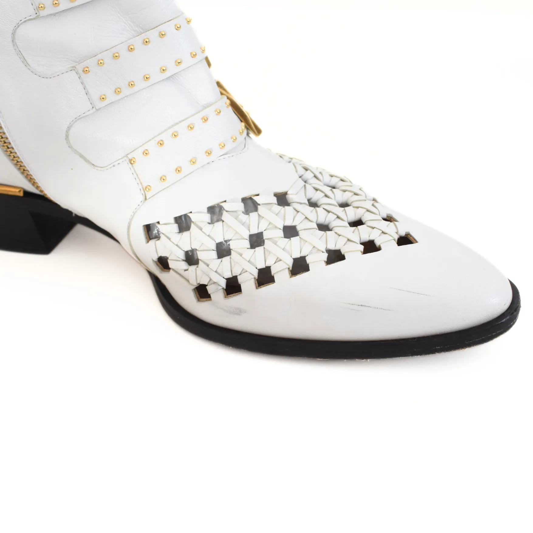 Chloe Susanna Cutout Booties - Women's 40