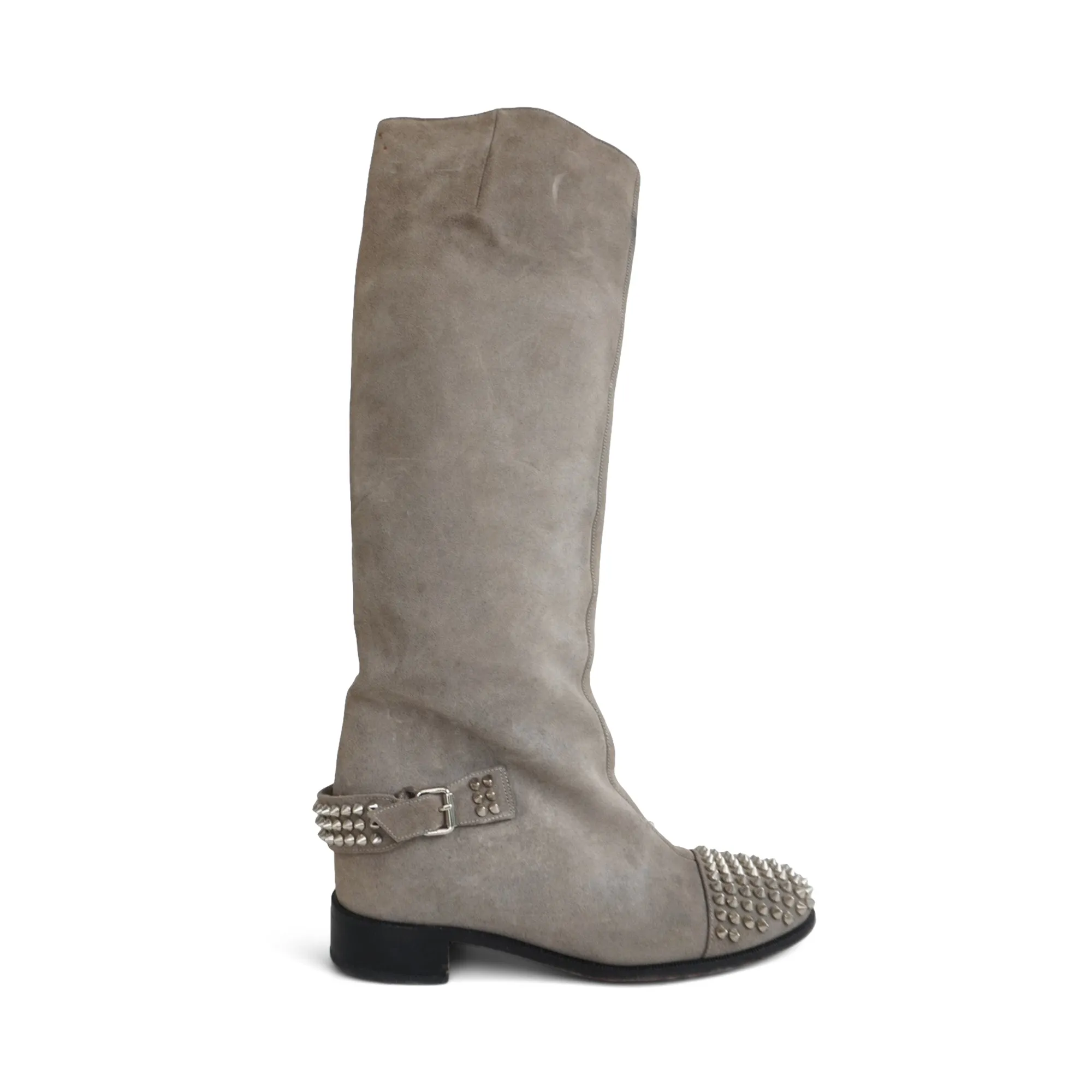Christian Louboutin 'Egoutina' Studded Boots - Women's 39