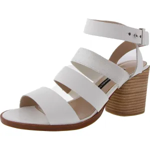 CIARA Womens Lace-Up Leather Espadrille Heels