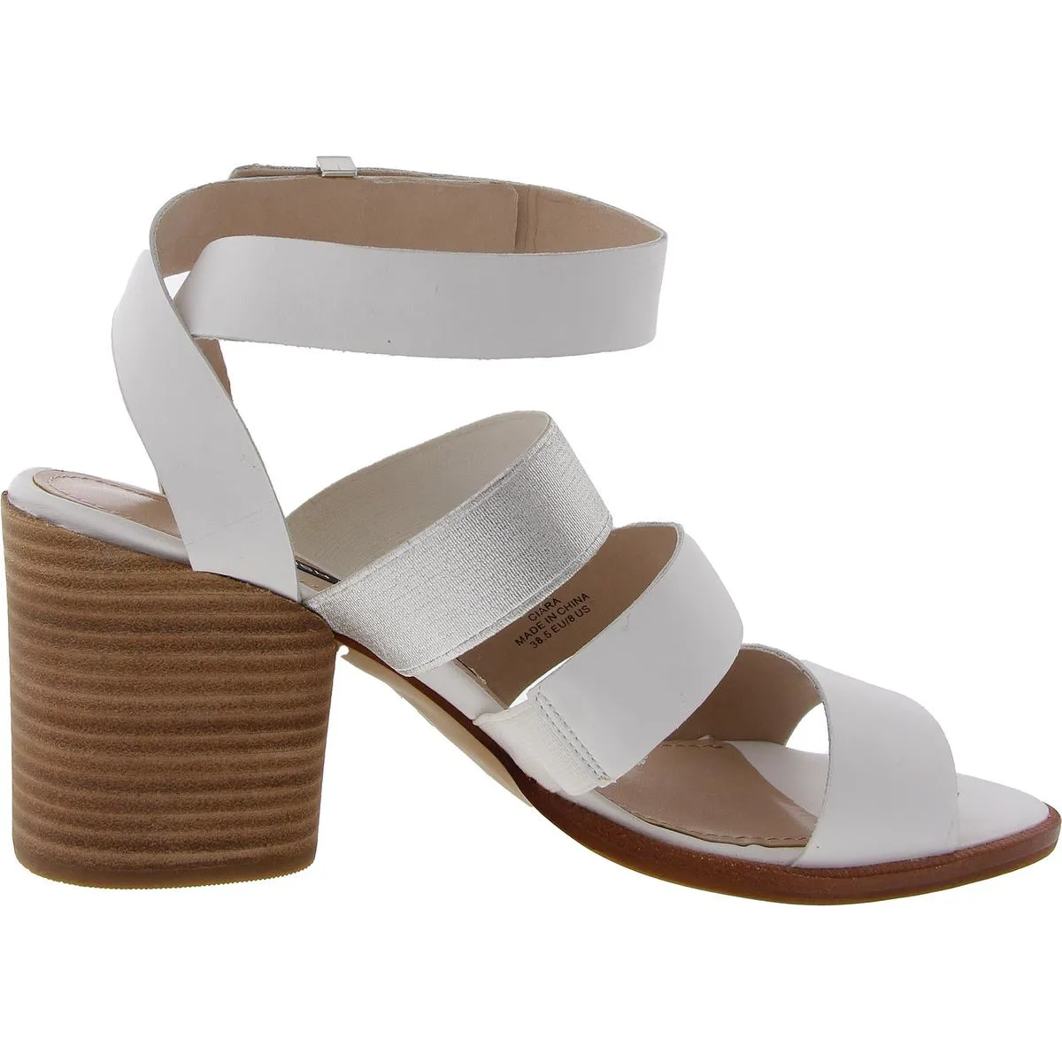CIARA Womens Lace-Up Leather Espadrille Heels