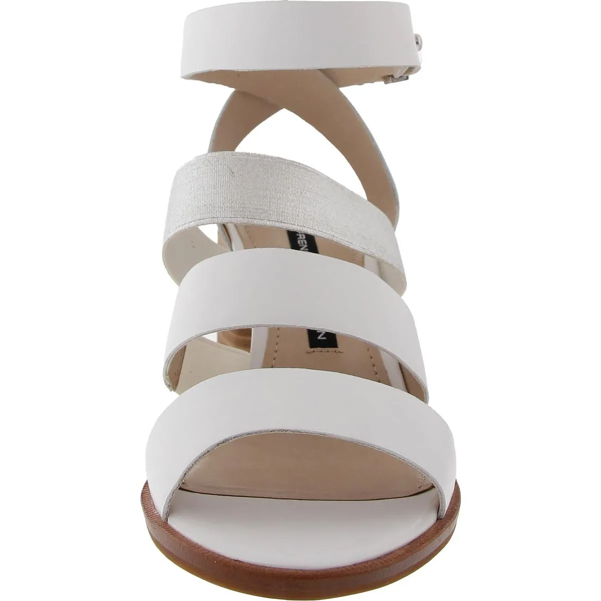CIARA Womens Lace-Up Leather Espadrille Heels