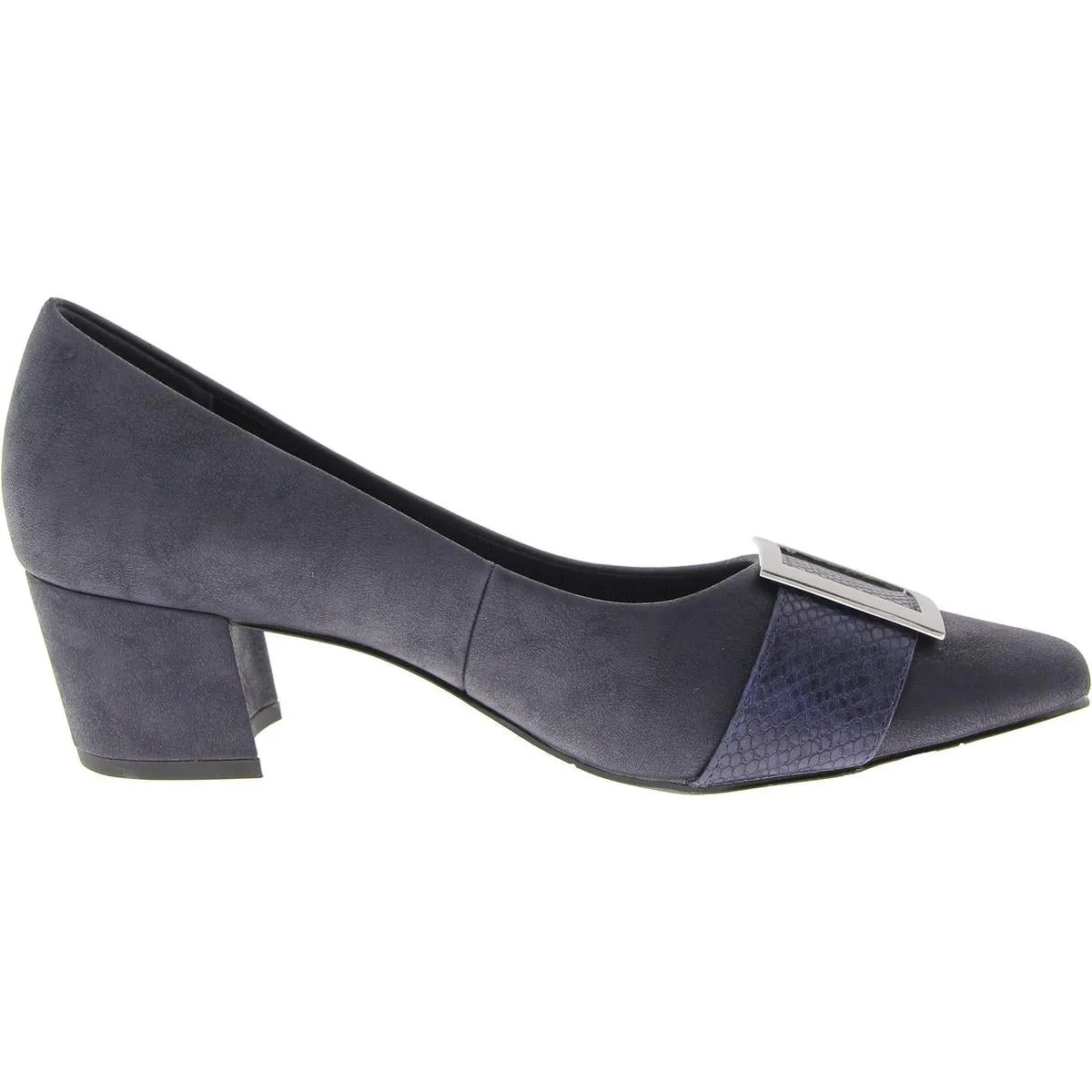 Cider Womens Faux Leather Pointed Toe Pumps