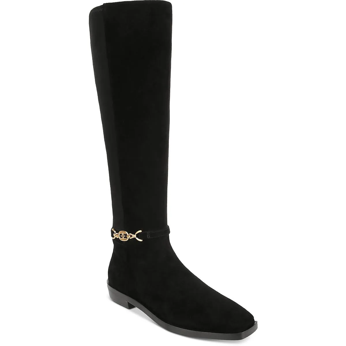 Clive Womens Suede Athletic Fit Knee-High Boots