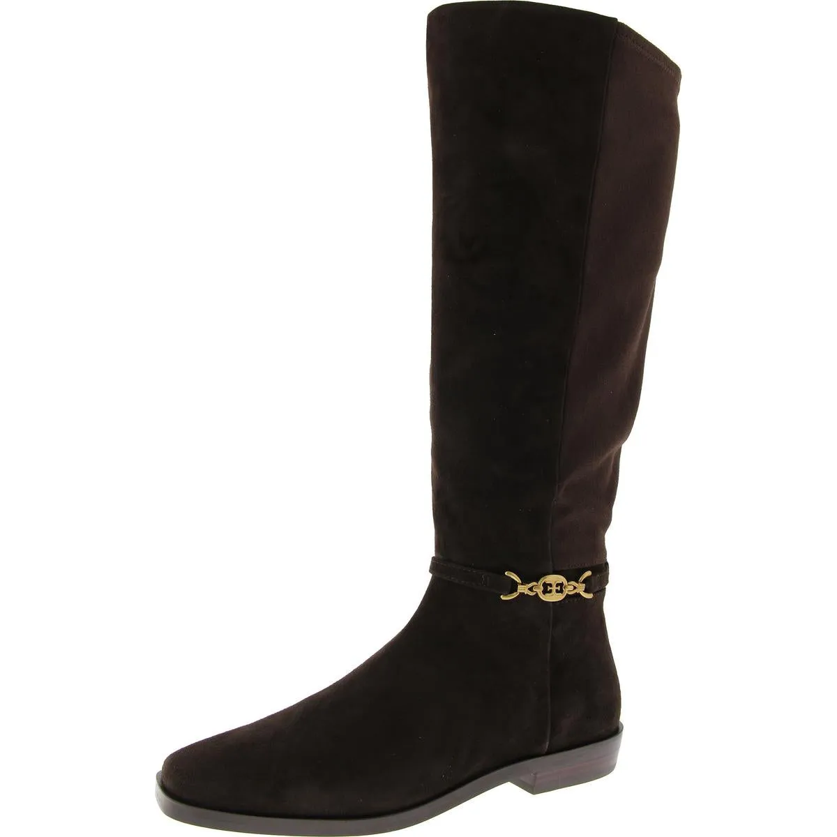 Clive Womens Suede Athletic Fit Knee-High Boots