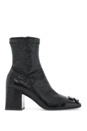 Courreges Women's Stretch Vinyl Ankle Boots