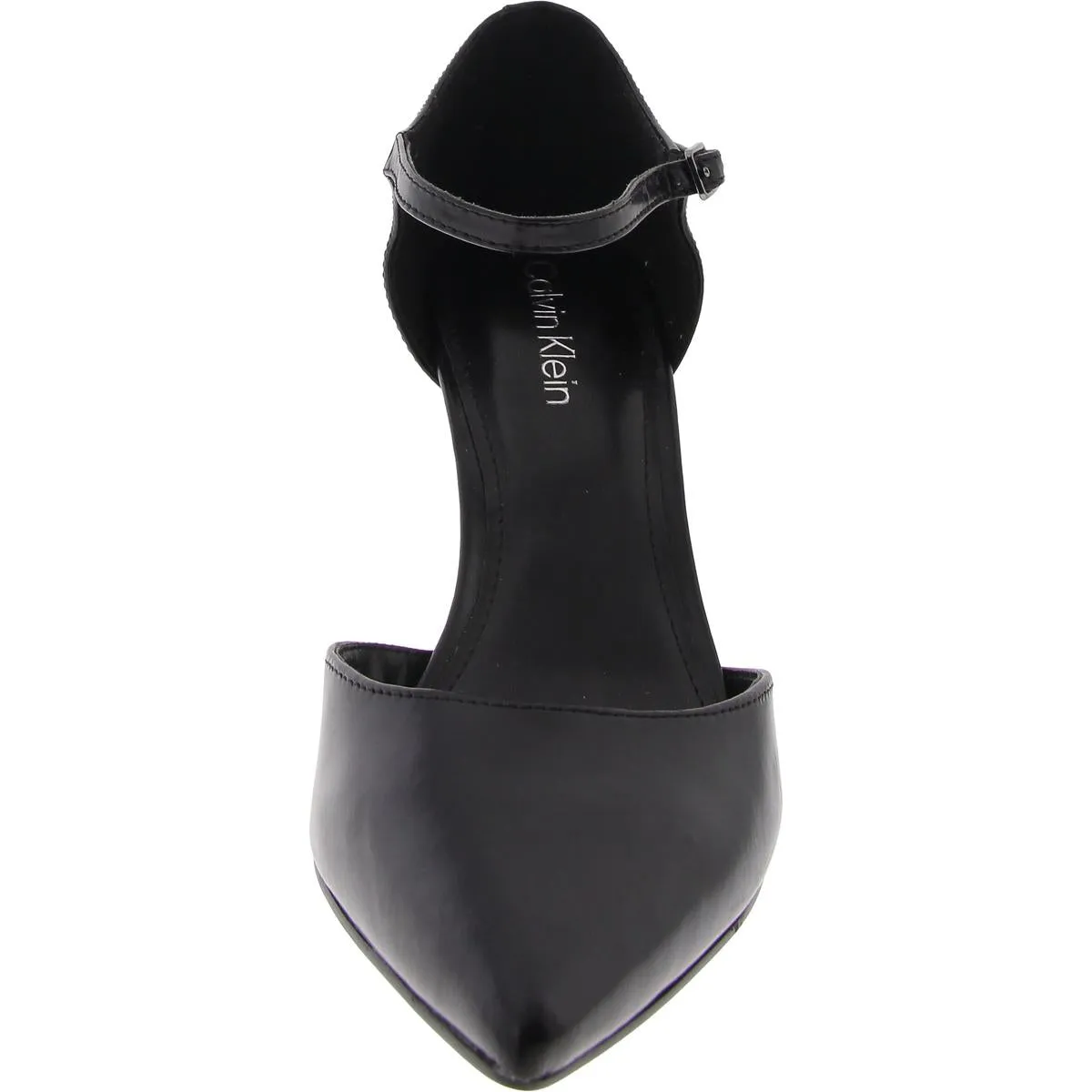 Crimza Womens Leather Dressy Ankle Strap