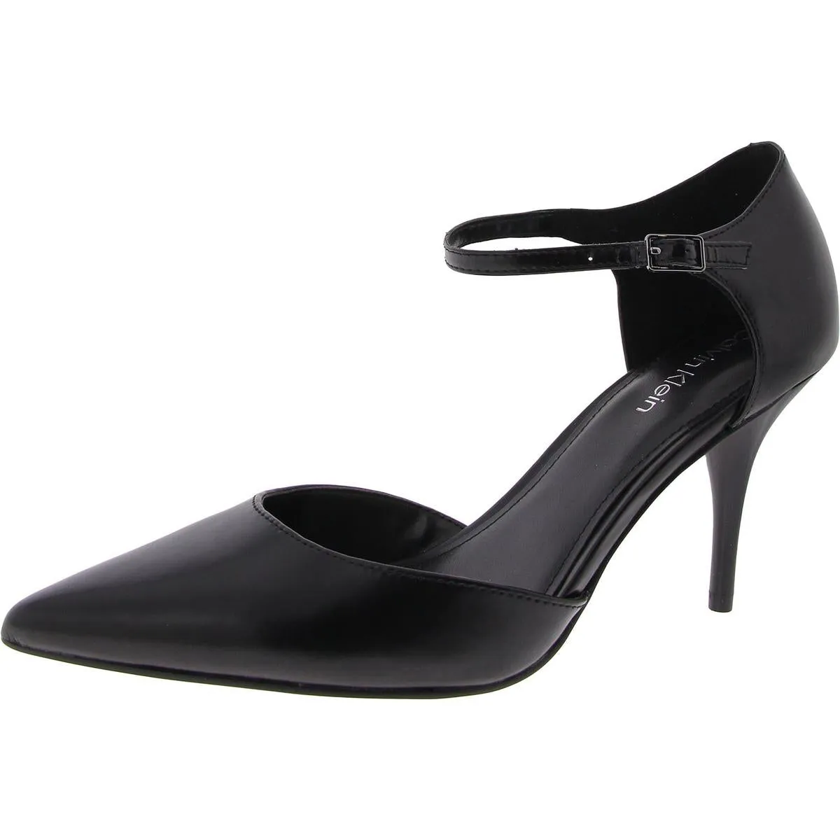 Crimza Womens Leather Dressy Ankle Strap