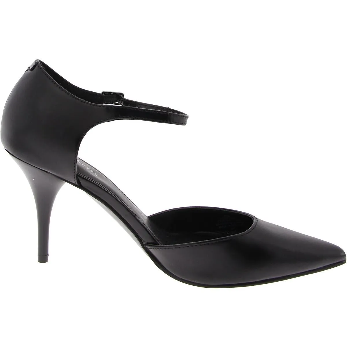 Crimza Womens Leather Dressy Ankle Strap