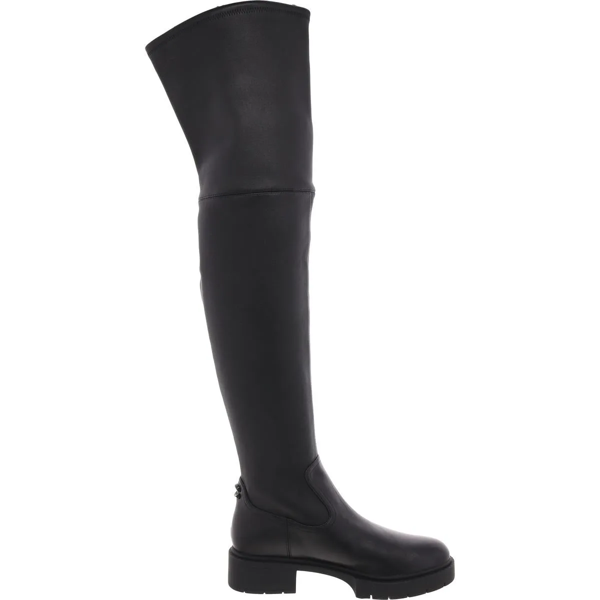 CW988 Womens Leather Over-The-Knee Boots