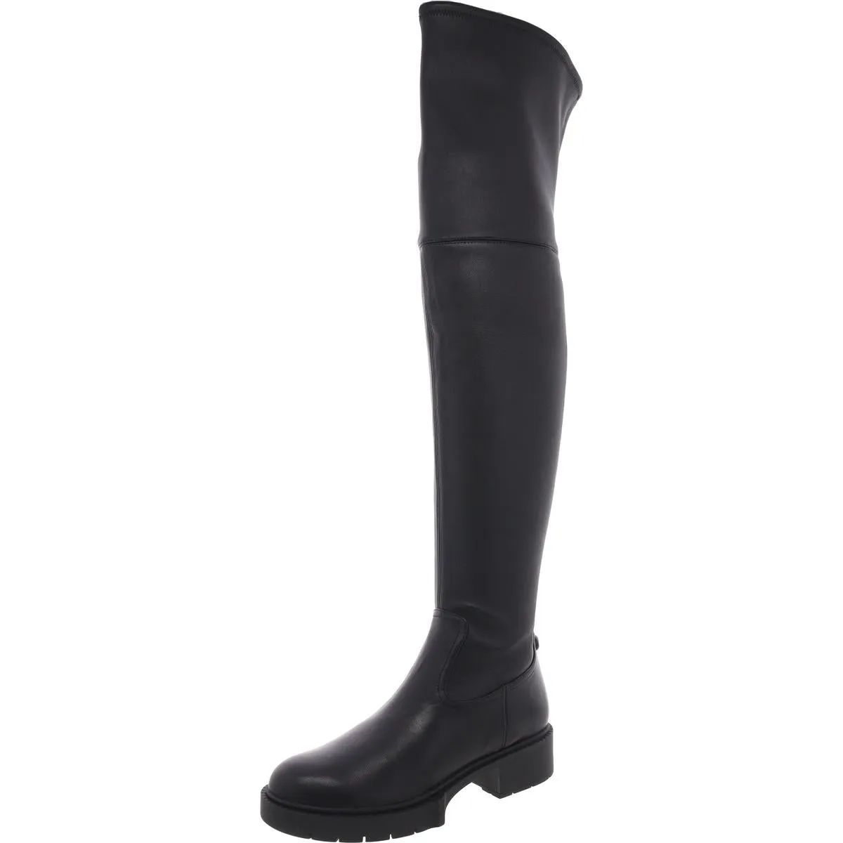 CW988 Womens Leather Over-The-Knee Boots