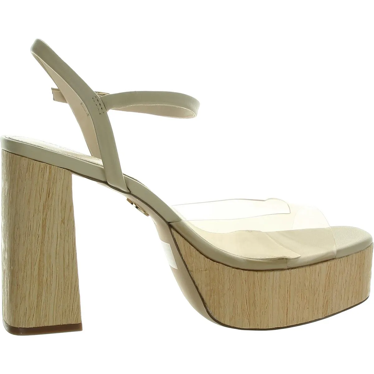 DACEYWOOD Womens Block Heel Leather Block Heels