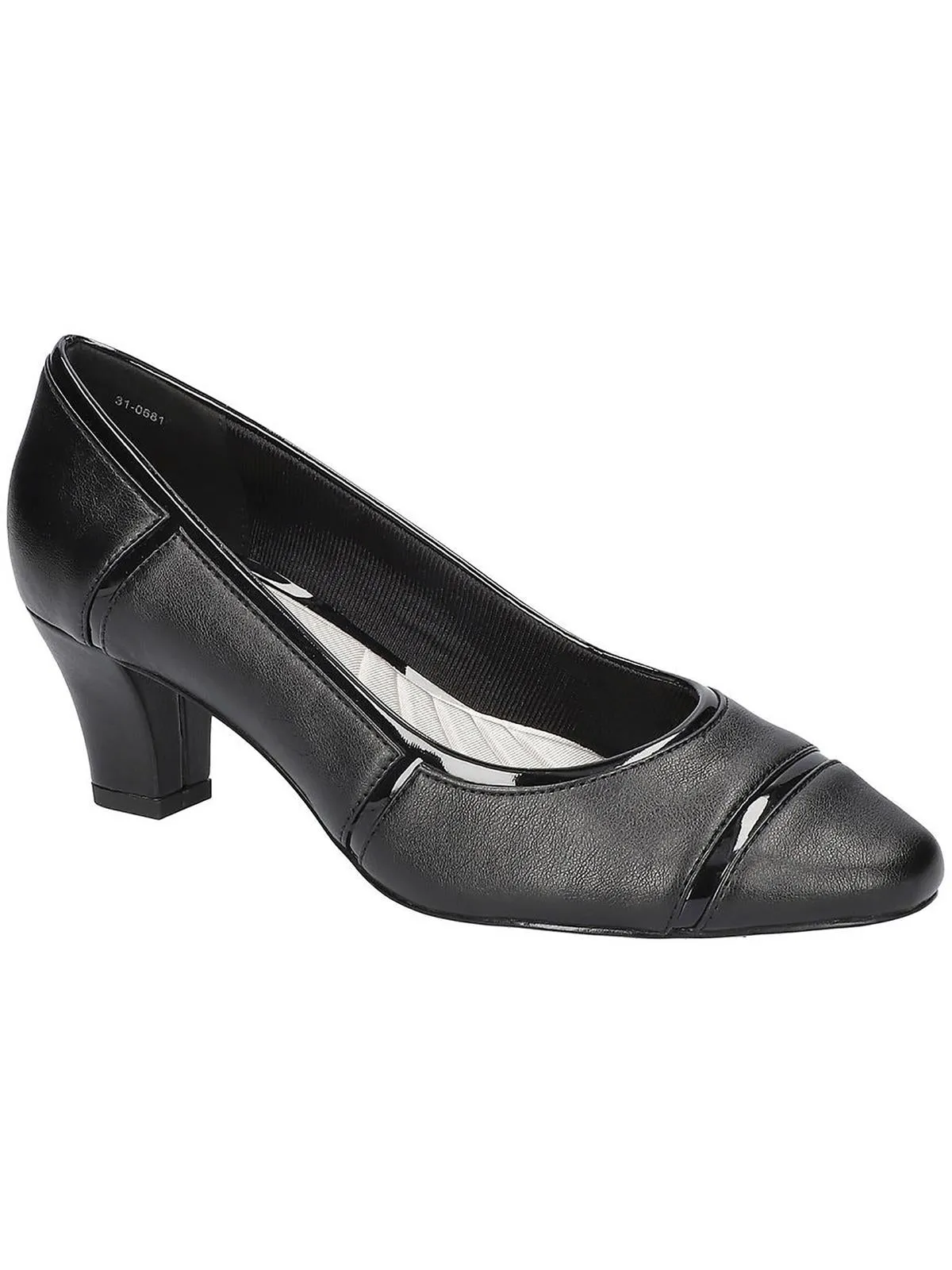 Dalia Womens Faux Leather Pumps