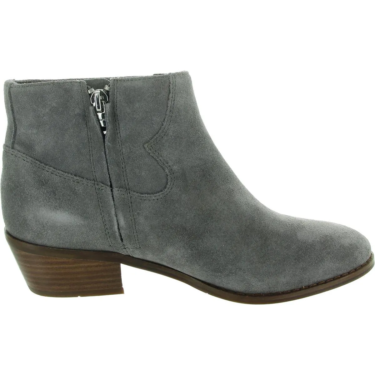 Dannie COH Womens Zipper Suede Booties