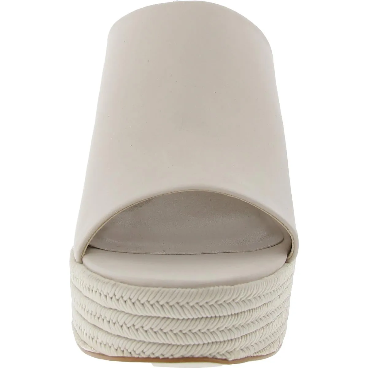 Darby Womens Woven Leather Mules