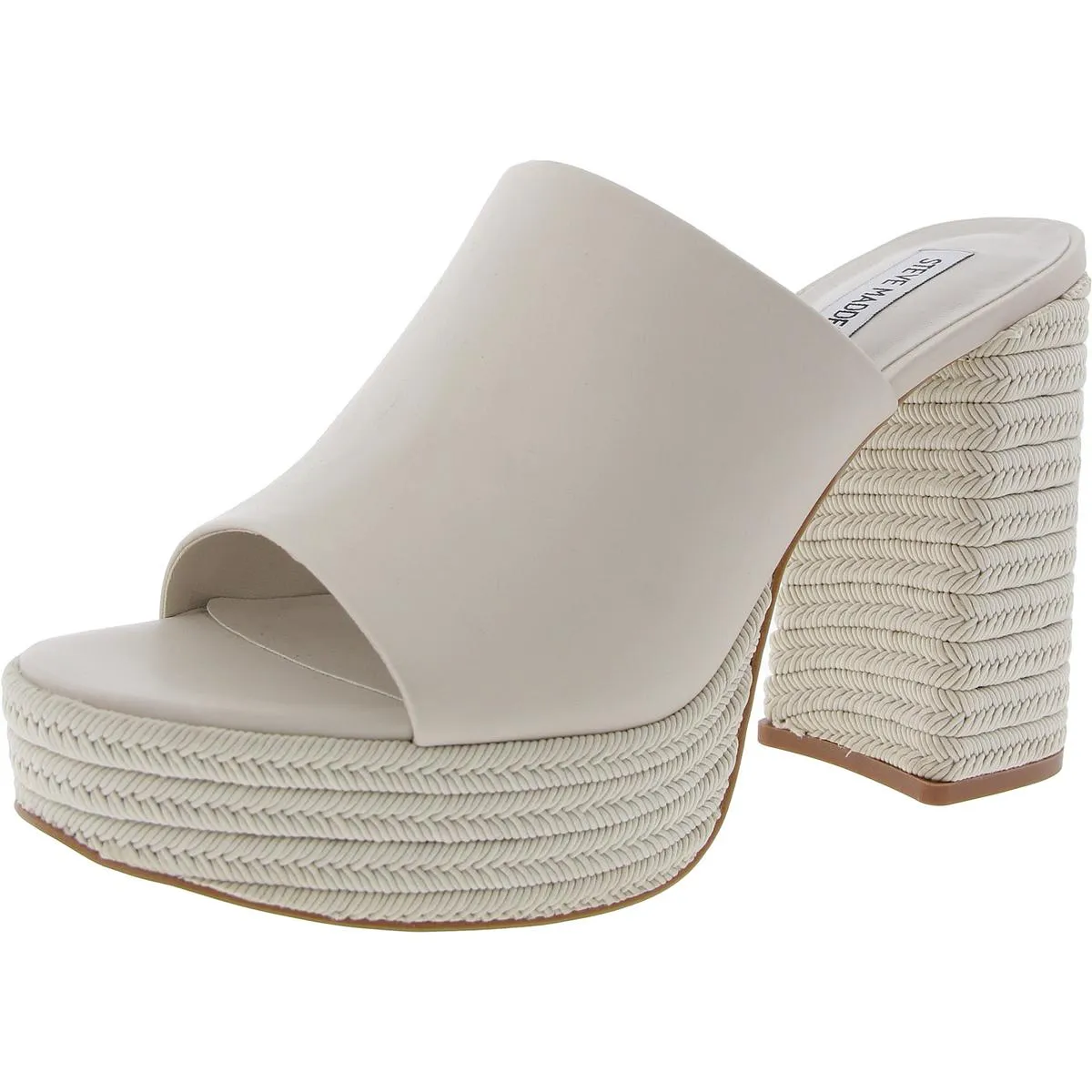 Darby Womens Woven Leather Mules